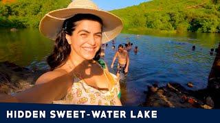 Sweet Water Lake Arambol/ Vagkolam / getting there.