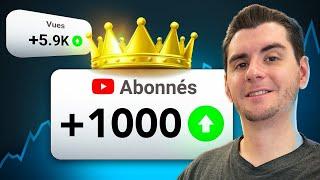 Comment Avoir 1000 Abonnés sur Youtube RAPIDEMENT (en 15 Jours)