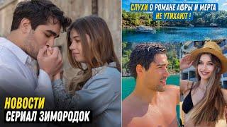 Сериал Зимородок новости - Слухи о романе Афры и Мерта не утихают