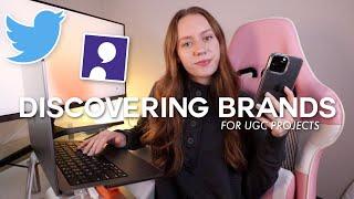 websites to FIND UGC BRANDS to work with! | finding clients for UGC content creation projects