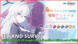 [Blue Archive JP] Joint Firing Drill #35 and Filling out JP's Survey!