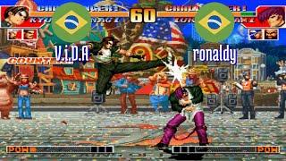 FT5 @kof97: V.i.D.A (BR) vs ronaldy (BR) [King of Fighters 97 Fightcade] Nov 7