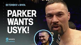 Joseph Parker CALLS OUT Oleksandr Usyk after stopping Martin Bakole  #TheLastCrescendo 