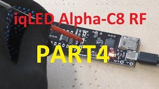 iqLED Alpha-C8 RF  Часть 4 - обновление прошивки и активация