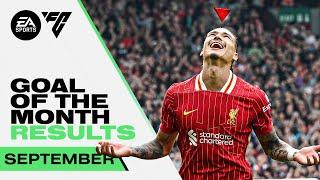 Diaz Double And Darwin Nunez Worldie  ! | September Goal Of The Month Results | Liverpool FC