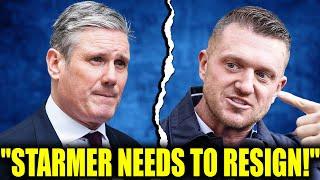 5 MINS AGO! Starmer UNDER FIRE Again As Tommy Robinson DESTROYS Him For The Second Time!