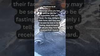 Journey of faith and spiritual growth | Matthew 6:16 Daily Bible Verse