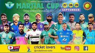 MARTIAL CUP 2024 || DAY 3 || CRICKET LOVERS || LIVE