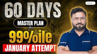 60 Days का Master Plan | January Attempt में 99 Percentile कैसे लाएं? | JEE Main 2025 | JK Sir