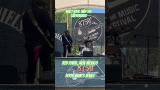 Matt Kirk and The Güeyfarers. 8750 Fest. Red River, New Mexico. August 18, 2023 #americana