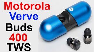 Блютуз Наушники (гарнитура) Motorola Verve Buds 400 TWS - Обзор и Тест !!!