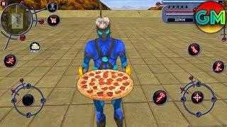 Rope Hero # New Update New Outfit Pizza | by Naxeex LLC | Android GamePlay FHD