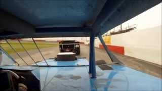 TALMS Heat Race #1 CC Speedway 5-18-2013 Larry Sbrusch #17 In Car Camera