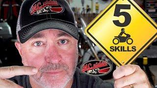 5 Motorcycle Skills EVERY Rider Needs to Develop