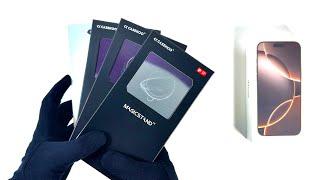 Unboxing CASEKOO's Cases for iPhone 16 Pro Max Desert Titanium