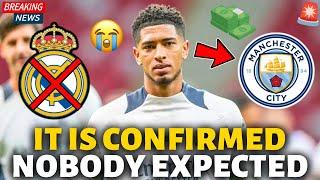 BOMB! MANCHESTER CITY SURPRISES REAL MADRID! UNEXPECTED BLOW! REAL MADRID NEWS