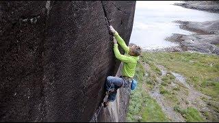 Charlie Woodburn climbs E8 on "most awesome wall of rock in the UK"