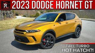 The 2023 Dodge Hornet GT Is A Turbocharged Hot Hatch Disguised As An SUV