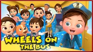 Wheels on the Bus - Extended Edition + More Kids Songs | Nursery Rhymes | Banana Cartoon 3D