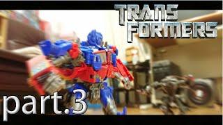 Transformers-Stop Motion-變形金剛-停格動畫-[Revenge of the decepticons]part.3