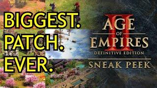 BIGGEST AOE2: DE PATCH OF ALL TIME! (+ DLC HINTS!!) | AoE2: DE