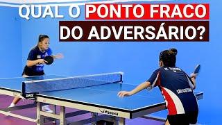 HOW TO IDENTIFY YOUR OPPONENT'S WEAKNESSES IN TABLE TENNIS