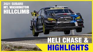 Helicopter Chase & Highlights - Travis Pastrana's Mt. Washington Hillclimb 2021