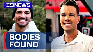 Bodies of allegedly murdered couple Jesse Baird and Luke Davies found | 9 News Australia