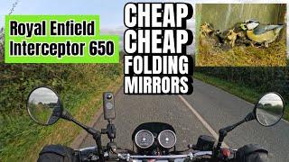 Royal Enfield Interceptor 650 - Cheap Mirrors Folding