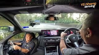 BMW 330i M Sport LCI 2023 -  Genting Hill Climb In The Dry | M-Sport Suspension | YS Khong  Driving