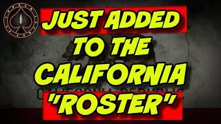 New Addition To The California Roster Is Trash
