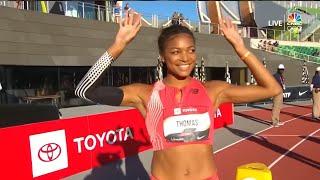 WOMEN 200m FINALS | USATF Championships 2023 | Gabby Thomas 21.60