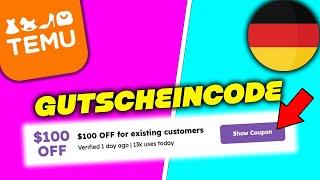 TEMU APP 100$ Sparen | Gutscheincode / Temu Rabattcode Tutorial (HACK)