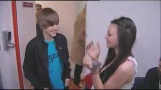 Justin Bieber backstage at GMTV - 18th March 2010