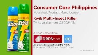 Kwik Multi Insect Killer TV Ad Q2 2024 15s (Philippines) [CC]