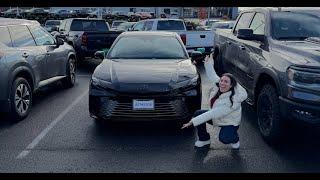 New car who this?! 2025 Toyota Camry XLE AWD First Look