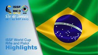 Highlights - Air Pistol Mixed Team - 2023 Rio de Janeiro (BRA) - ISSF World Cup Rifle and Pistol