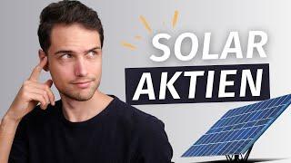 Diese 3 Solaraktien sollte man kennen - Solaraktien Boom