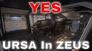 Will The URSA Medivac Fit In Zeus? YES, Sort Of | Star Citizen Science & Fun 4k