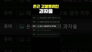 은근 고칼로리인 과자들