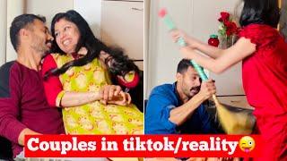 Tiktok couples-Expectation/reality#shorts #sijoshriya