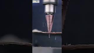 HSS Step Drills | Watch till the end! | DIC #tools #cnc #woodworking #metalworking