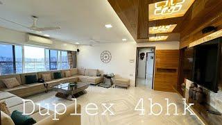 8.90 Crore, Furnished 4bhk Duplex, Juhu Lane, with Electronics