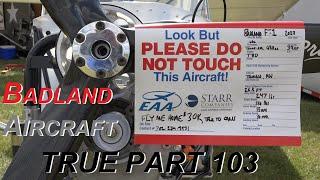 Badland Aircraft - True Part 103 Ultralight