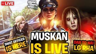 Officer Muskan IS Back On Duty  GTA Role Play & Devour #paradiserp