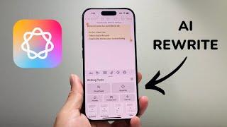How To Use Rewrite AI Writing Tool on iPhone