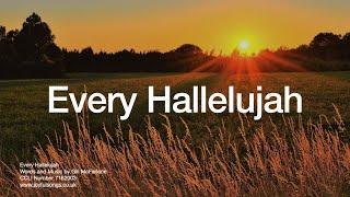 Every Hallelujah - Gill McFarlane (Official Lyric Video)