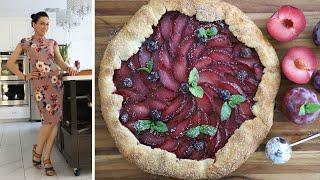 Галета Пирог со Сливами - Plum Galette - Рецепт от Эгине - Heghineh Cooking Show in Russian