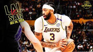 Los Angeles Lakers Full Team Highlights vs Kings | Dec 28, 2024  | FreeDawkins