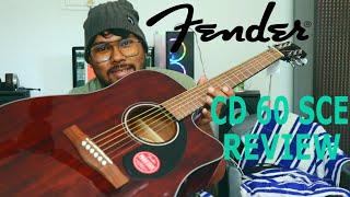 Fender CD-60SCE All Mahogany Acoustic Guitar ll Review & Sound ll Sourav Mandal